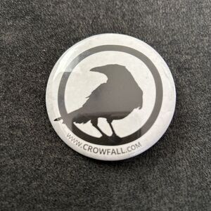Crowfall Crow Fall Online Game  Promo Pin  Collectible ELBusa.com from PAX South